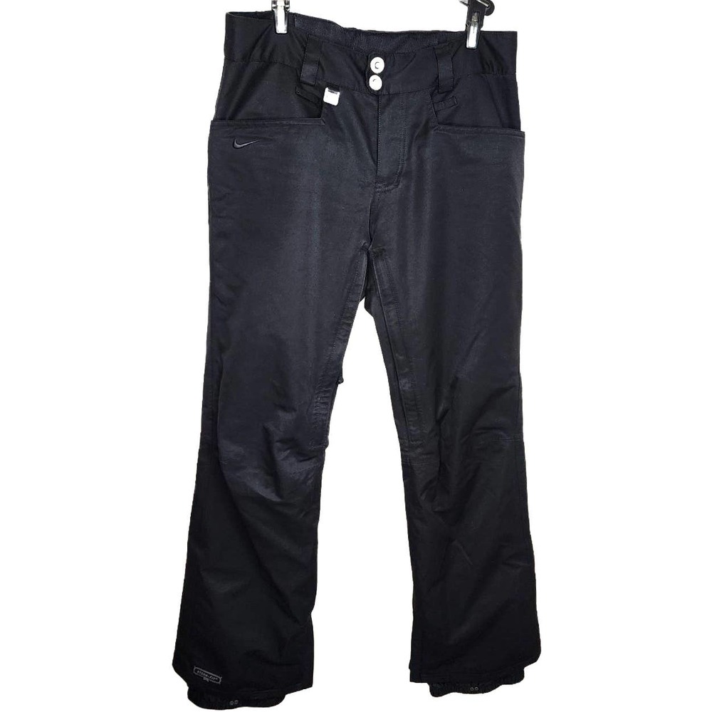 Nike Women's Medium Slim Fit Storm Fit Snow Pants Black